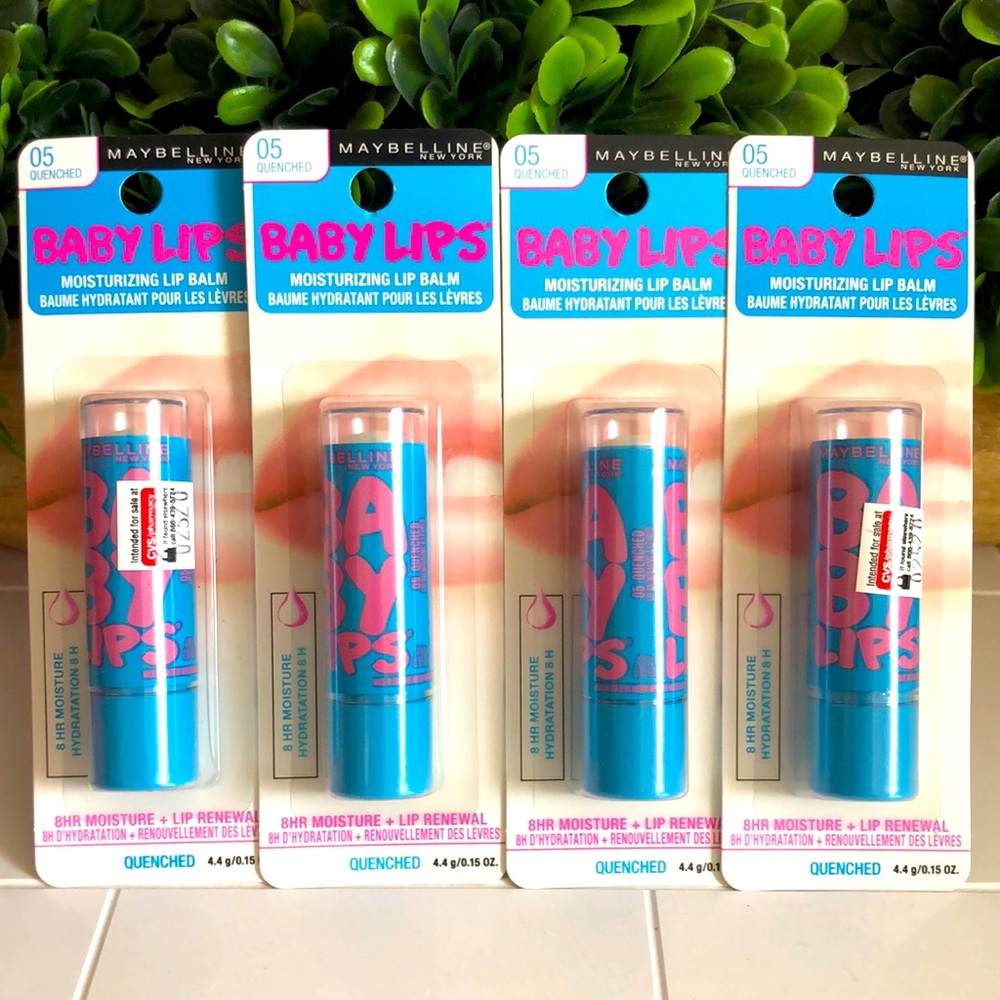 Maybelline Baby Lips Set of 4
05 Quenched